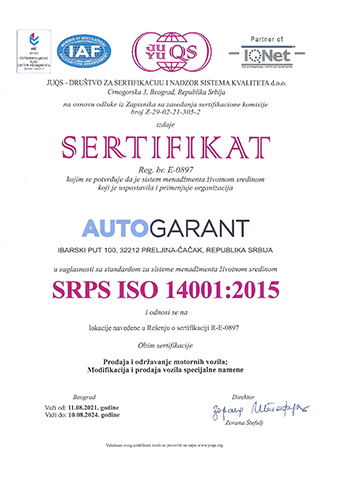 SRPS ISO 9001-2015